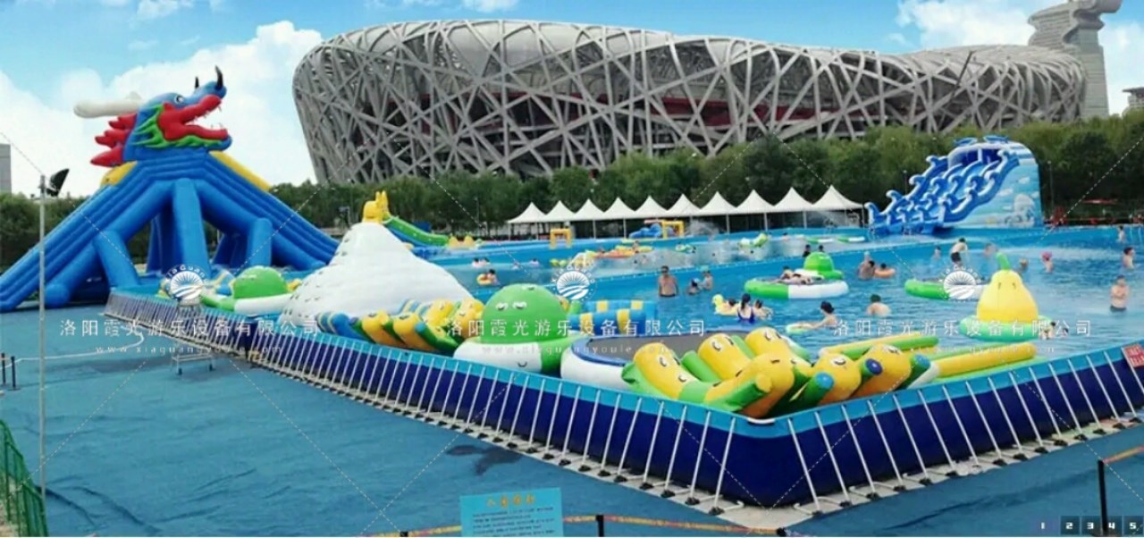 淄博大型支架泳池